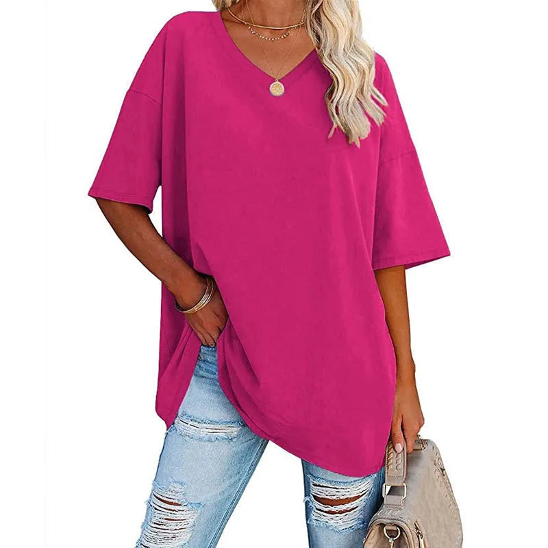 Summer New Women's Loose T-shirt (Buy 3 Free Shipping)