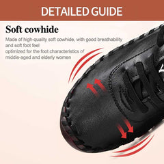 2024 Comfortable Genuine Leather Sneakers Walking Shoes