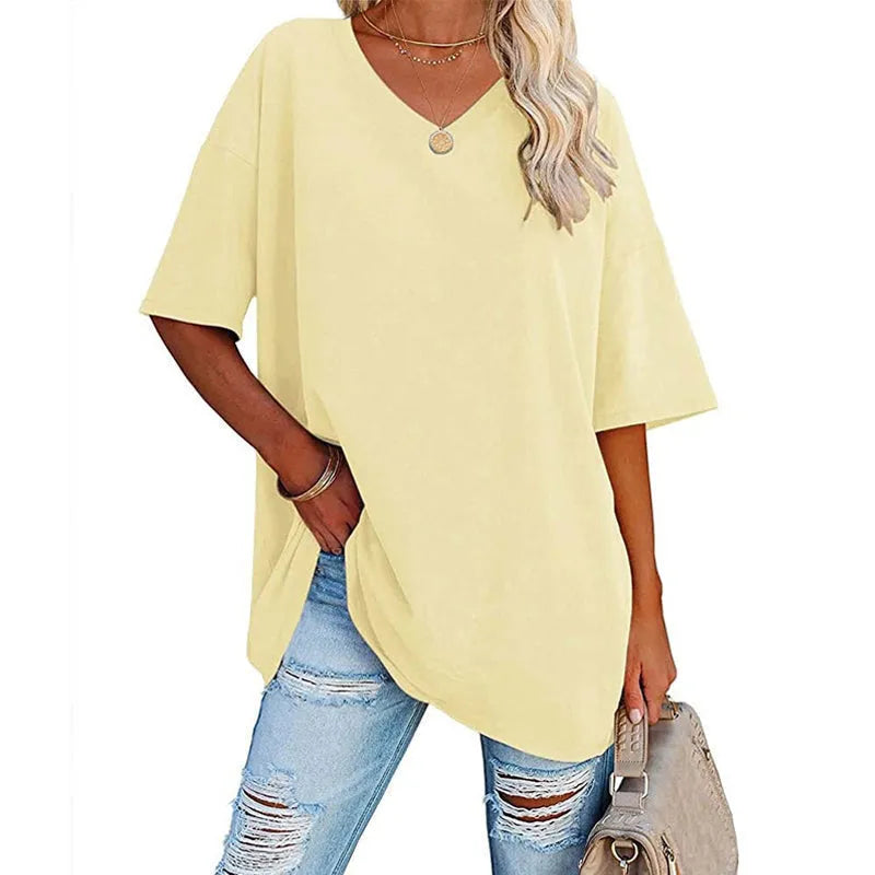 Summer New Women's Loose T-shirt (Buy 3 Free Shipping)