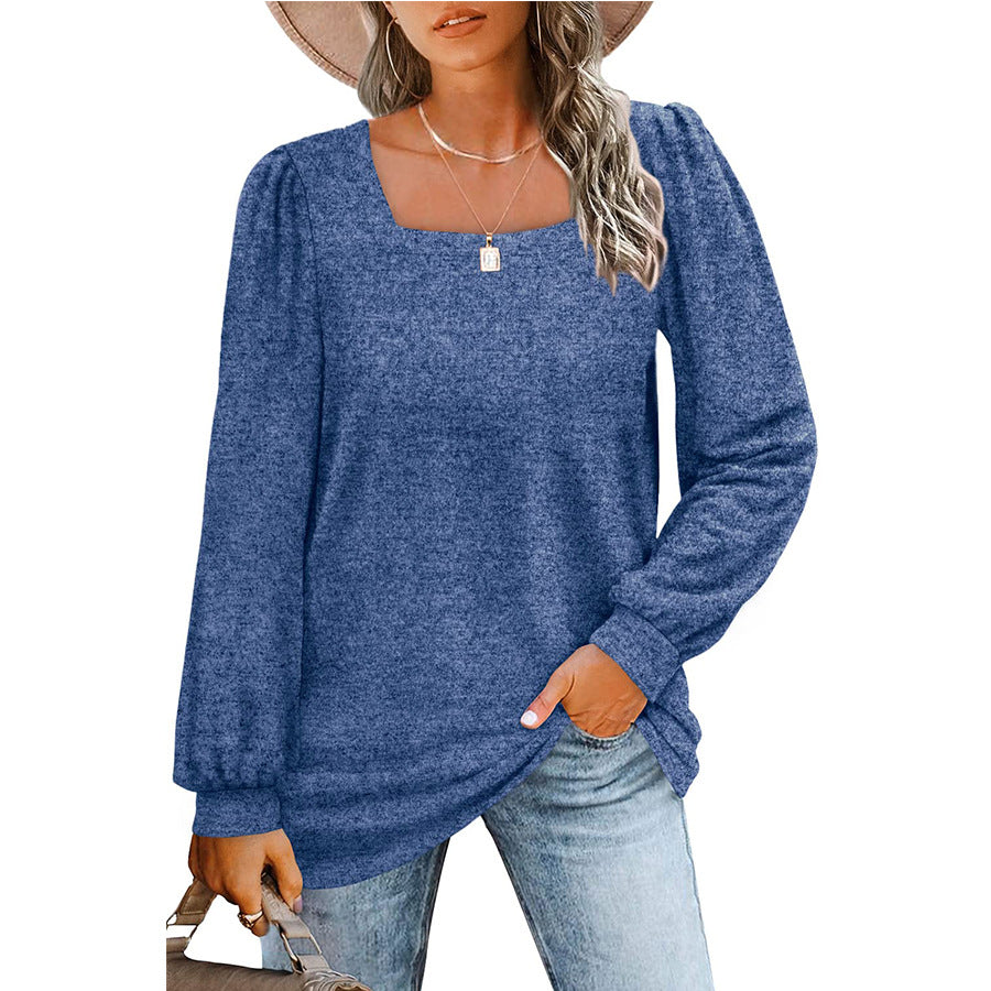 Women Loose Long-Sleeved Fashion Casual Top