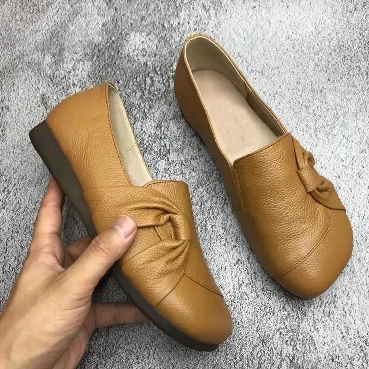 💖Last Day Promotion 60% OFF - Women's leather soft-soled non-slip shoes