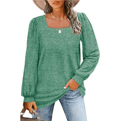 Women Loose Long-Sleeved Fashion Casual Top