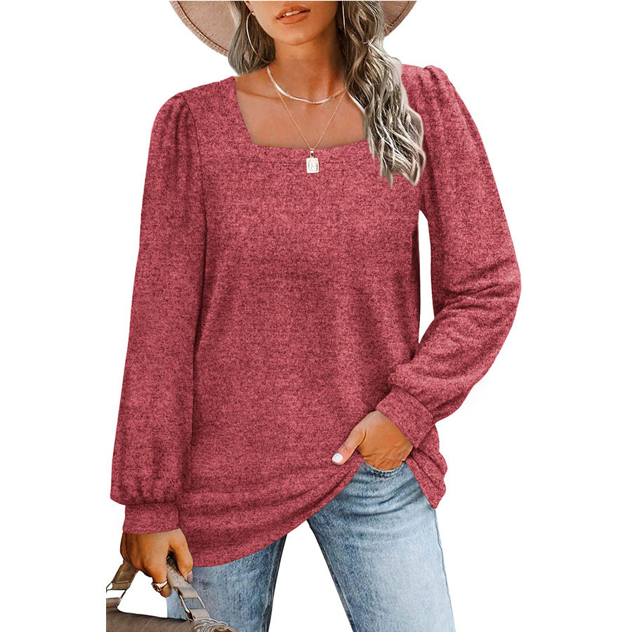 Women Loose Long-Sleeved Fashion Casual Top